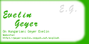 evelin geyer business card